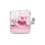 Zampa 23x17x33 cm Pembe Hamster Kafesi
