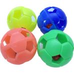 Zampa 4 cm 4'lü Çıngıraklı Futbol Topu Kedi Oyuncağı