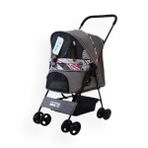 Zampa 42x69.5x88 cm Gri Showtime Kedi ve Köpek Arabası