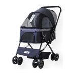 Zampa BL08-B 52x76.5x95 cm Siyah Nova Kedi ve Köpek Gezdirme Arabası