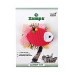 Zampa Catnipli El Yapımı Örgü Balık Kedi Oyuncağı