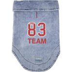 Zampa Light Blue Denim Kot Kedi ve Köpek Yeleği 2xlarge