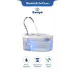 Zampa Pwf-01 Oval Pet Otomatik Su Pınarı 3.2L - Kediler Ve Köpekler İçin Taze Su Çözümü