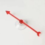 Zanaat Oyuncakları Tahta Ok Oyuncakları Parti Okulu Evini Kullanarak Board Spinner Oyun Spinner Plastik Ok Iplikçileri Vantuz Renk: Kırmızı (Yurt Dışından) - Renkli