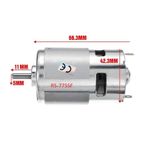 Zanon-Benza Zeytin Hasat Makinası Motoru 34 Volt Mabuchı Marka