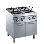 Zanussi Dolaplı 4 Sepetli 24,5+24,5 Litre Makarna Haşlam Makinesi Gazlı 80x70x85cm 372091