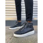 Zapatos JY206 Ottawa Bağcıklı Ortopedik Taban Cilt Erkek Spor Bot Cbt - Siyah - BLK-Siyah