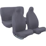 Zapomi Oto Koltuk Kılıfı Penye Seat Leon Uyumlu Yıkanabilir,terletmez - Gri