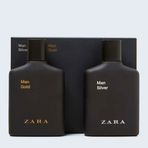 Zara Man Gold + Silver Erkek Parfüm 100 Ml + 100 Ml 2'li Paket