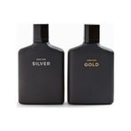 Zara Man Silver EDT 100 ML + Man Gold EDT 100 ML