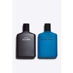 Zara Man Sılver Edt 90 ml Man Blue Spırıt Edt 90 ml (3,38 FL. OZ) Erkek