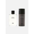 ZARA MAN SILVER EDT 90ML (3.04 FL OZ) + DEODORANT SPRAY EDC 150ML (5.07 FL OZ)