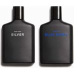 Zara Zara man Silver Edt 100 ml + Man Blue Spırıt Edt 100 ml (3,38 Fl. Oz) Erkek Ikili Parfüm Seti - 200 ml