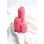 Zarias's Neon Pembe 3'lü Balmumu