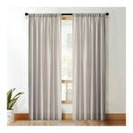 Zarif Koyu Gri Şeffaf Perde 2'li Set 132 G x 160 L cm Hafif Tül Perdeler Yatak Odası için Cepli Modern Ev Dekoru Gizlilik ve Işık Filtreleme