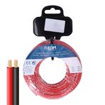 Zarivy Paralel kablo makarası, 2 x 0,75 mm, kırmızı/siyah, 25 m ses, ses bağlantıları için ideal. Sağlam tasarım, ses projelerinde dayanıklılık ve optimum performans sağlar.