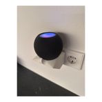 Zaru Concept Beyaz - Homepod Mini Akıllı Hoparlör Uyumlu Priz Tipi Stand – Kablo Gizlemeli Duvar Askısı