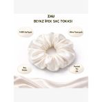 ZAU %100 Saf İpek Scrunchie Saç Tokası