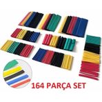 Zauss 164-530 - 750 Parça Kutulu Makaron Isıyla Daralan Kablo Koruma Kablo Tamir Seti