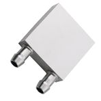 Zauss 40x40 mm 4x4 cm Alüminyum Sıvı Su Cpu Isıtma Soğutma Bloğu