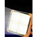 Zauss Güneş Enerjili Solar Şarj Edilebilir Taşınabilir USB Li 4 Bölme Led li Panel