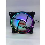 Zauss ZB-400 0.3A 3 Renk İçi ve Dışı Hareketli Rainbow Rgb Mining 12 cm Kasa Fanı