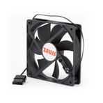 Zauss ZM-300 0.6A 3000 RPM 12 CM Yüksek Performans Mining 120 MM Kasa Fanı