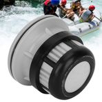 ZAWELIYO 3 Adet Tekne Hava Valfleri, PVC Kayaks Hava Valfi Filtre Örgüsü, Kolay Kurulum Şişme Çadır Kayık Raft Için Yedek Aksesuarları Çıkarın (Gri)
