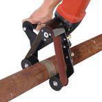 ZAWELIYO Mini Bant Zımpara, açılı Taşlama Makinesi, Kaynak, çizik Giderme, 20 Mm Ve 40 Mm aşındırıcı Bantlarla, Boru Boru Cilalama Taşlama Aleti Için Bir Bant Zımparaya (5/8in -