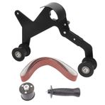 ZAWELIYO Mini Bant Zımpara, açılı Taşlama Makinesi, Kaynak, çizik Giderme, 20 Mm Ve 40 Mm aşındırıcı Bantlarla, Boru Boru Cilalama Taşlama Aleti Için Bir Bant Zımparaya (M10)