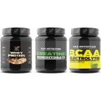 Zax Nutrition Whey cookıe 400gr +Creatin300gr+Bcaa 300gr 3lü Ekonomik