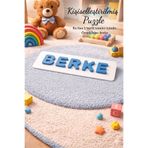ZayaDesignLab 3D Baskı Kişiye Özel İsimli Puzzle - Montessori Eğitici 3-5 Harf Seti (PLA)