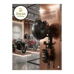 Zayas Shopping Moto-Modular Premium Kask Askısı - Motorsiklet Kaskı ve Ekipman Düzenleyici Duvar Standı