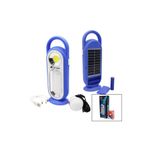 Zayla 3IN1SOLAR - PİLLİ - USB ŞARJLI - FENER IŞILDAK POWERBANK LED - COB - SEYYAR AMPUL (5165)