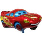 Zayna's 1 Adet Cars Folyo Balon Araba Şimşek Mc Quin 66X49 cm Helyum Uyumlu Kırmızı