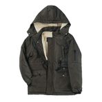 Zaziko Kids Erkek Çocuk Bel Büzgülü Çift Cepli Astarlı Içi Polar Mont 2059-Z