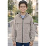 Zaziko Kids Erkek Çocuk Nova Kumaş Kapüşonlu Mevsimlik Mont MM0014