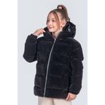Zaziko Kids Kız Çocuk Kapüşonlu Nova Kumaş Kışlık Mont KM1010