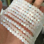 ZAZUZU 8/10mm 200 adet beyaz taklit çek boncuk akrilik yuvarlak boncuk takı yapımı bilezik örgü saç boncuk işçiliği yuvarlak midilli boncuk