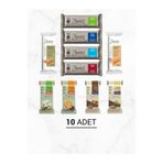 Zbarz Protein & Yulaf Bar Tanışma Kutusu | Karışık 10 Adet