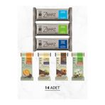 Zbarz Protein & Yulaflı Bar Karışık Kutu | Yüksek Lifli |14 Adet