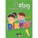 ZBG Zihinsel Becerilerimi Geliştiriyorum 3 4 Yaş Matematik-Limon Kids Yayınları