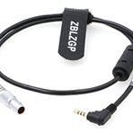 ZBLZGP Nucleus-M Motor Çalışma Durdurma Kablosu LANC 2,5 mm - 0B 7 Pin Erkek Panasonic GH4 GH5 Kamera için