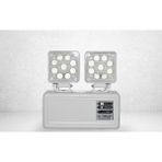ZBS Acil Durum Aydınlatma Armatürü, 2X9F Ledli, Akülü