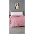 ZBY Home Embos Çift Kişilik Battaniye - Pembe - 210 x 240 cm