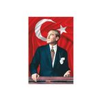 ZC Bayrak 50x70 Atatürklü Bayrak 10 Adet Paket