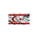 Zc Bayrak Kıbrıs Milli Gönder Bayrağı 100X150 cm Raşel Dijital Baskı - 001-Renkli
