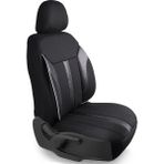 Z&C MAXTECH Mitsubishi L200 Çift Kabin Eski Kasa Classy Serisi Oto Koltuk Kılıfı Tam Set - Siyah