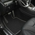 Z&C MAXTECH Toyota Corolla Hatchback E210 2019 ve Sonrası Uyumlu Araca Özel Eva Oto Paspas Seti Sg - Siyah - Gri