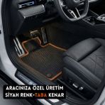 Z&C MAXTECH Toyota Corolla Hatchback E210 2019 ve Sonrası Uyumlu Araca Özel Eva Paspas Seti St - Siyah - Kahverengi